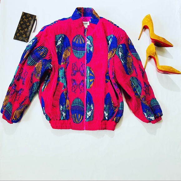 Jackets & Blazers - Oversized Bomber Jacket Vintage